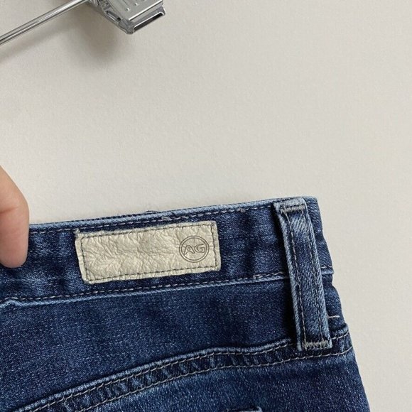 AG Adriano Goldschmied The Stilt Jeans Womens 27 Cigarette Leg Blue - Picture 4 of 6